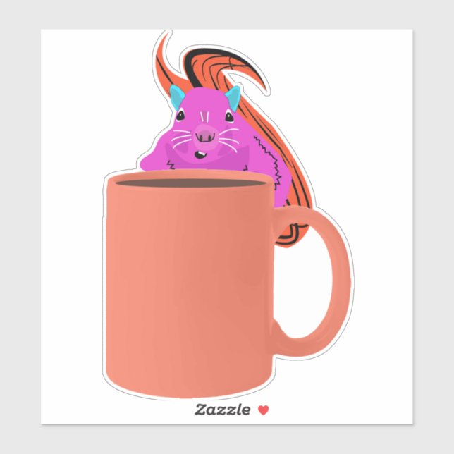 Naughty Squirrel #978 Sticker (Sheet)