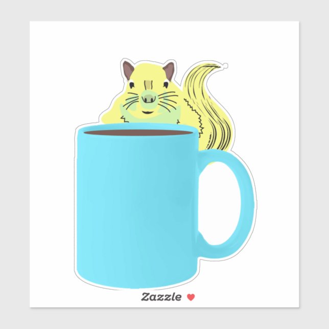 Naughty Squirrel #978 Sticker (Sheet)