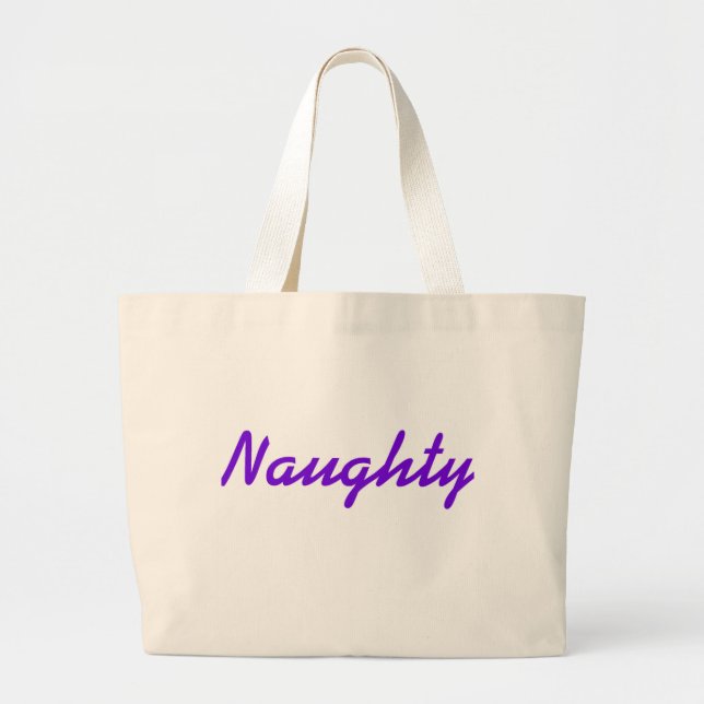Naughty Tote Bag (Front)