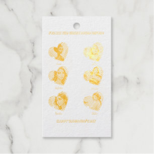 Naughty Valentine's Day Card for a Bachelorette Gift Tags
