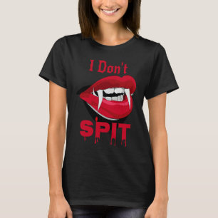 Naughty Vampire Lips and Fangs T T-Shirt