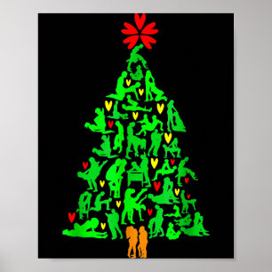 Naughty Xmas Ornaments Kamasutra Adult Humor Chris Poster