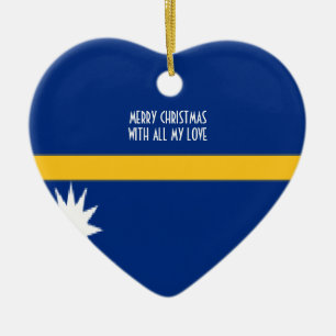 NAURA CERAMIC TREE DECORATION