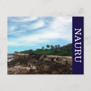 nauru coast postcard