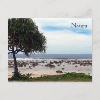 nauru coast postcard