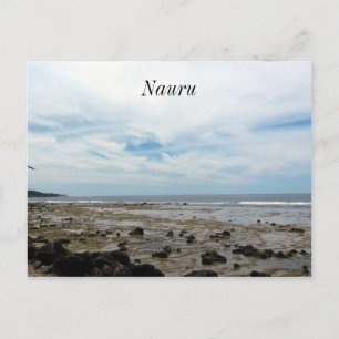 nauru coastal postcard