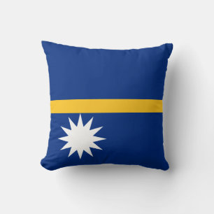 Nauru Flag Cushion