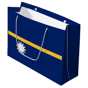 Nauru Flag Large Gift Bag
