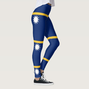 Nauru Flag Leggings