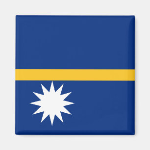 Nauru Flag Magnet