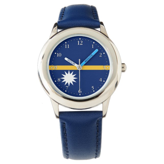 Nauru Flag Watch (Front)