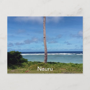 nauru tree postcard