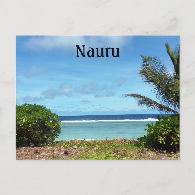nauru waters postcard (Front)