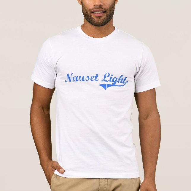 Nauset Light Massachusetts Classic Design T-Shirt (Front)