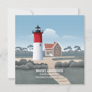 Nauset Lighthouse Card