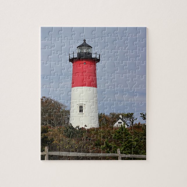 Nauset Lighthouse Jigsaw Puzzle (Vertical)