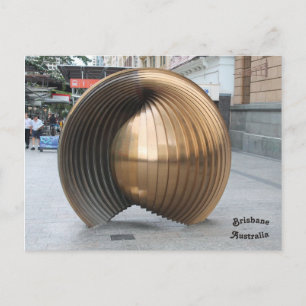Nautalis Shell Sculpture, Brisbane, Australia Postcard