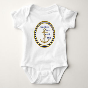 Nauti Boy - Baby Bodysuit
