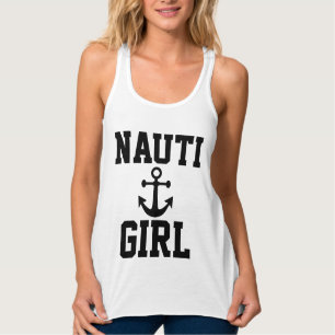 NAUTI GIRL Nautical Beach T-Shirts