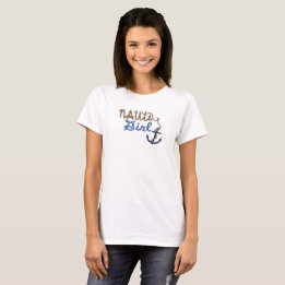 Nauti Girl Nautical Naughty Boating tee