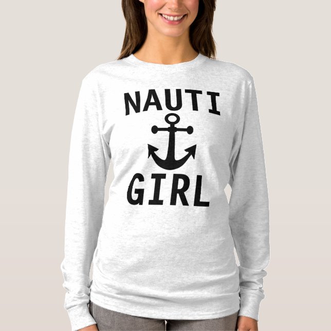 NAUTI GIRL,  T-Shirts (Front)