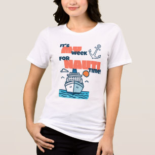 Nauti Time Funny Cruise Shirt for Groups & Teams