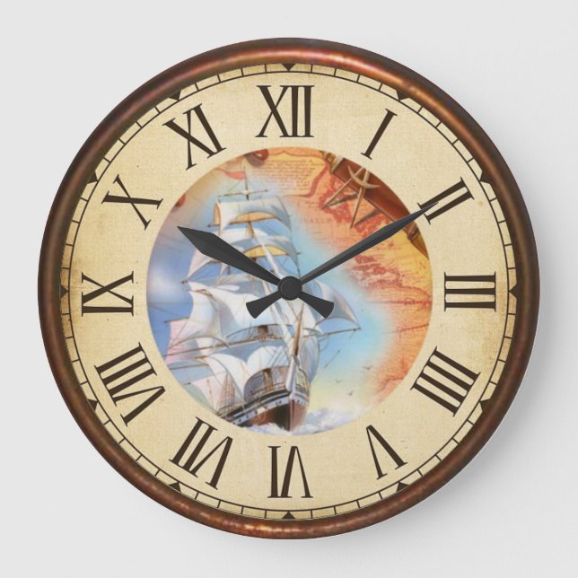 Nautic Large Clock (Front)