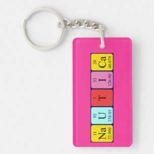 Nautica periodic table name keyring