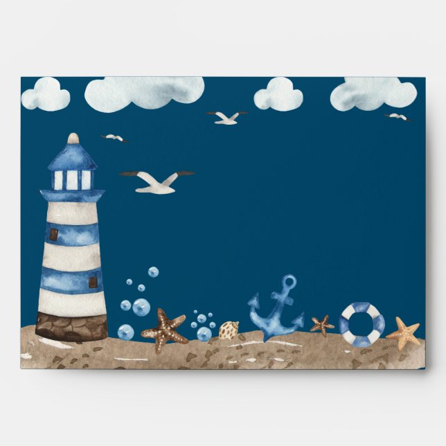 Nautica Theme Envelope (Front)