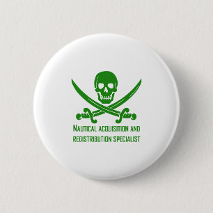 Nautical Acquisition& Redistribution Specialist GR 6 Cm Round Badge