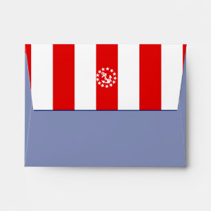 Nautical American Yacht Flag Decor Envelopes
