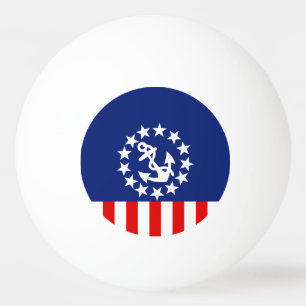 Nautical American Yacht Flag Decor Ping Pong Ball