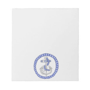 Nautical Anchor 2 Notepad