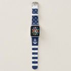 Nautical Anchor and Stripes Monogram