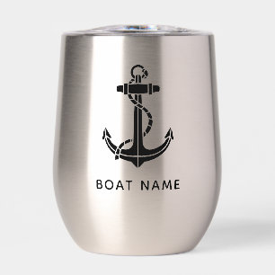 Nautical Anchor Boat Name Cruise Swag