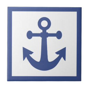 Nautical Anchor ceramic tiles