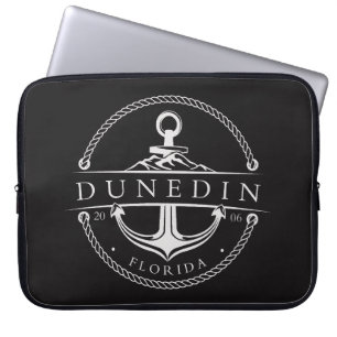Nautical Anchor Dunedin Florida 2006 Laptop Sleeve