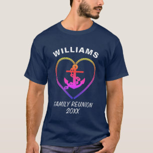 Nautical Anchor Heart T-Shirt