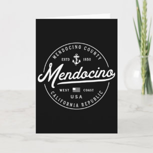 Nautical Anchor Mendocino California Travel Vacati Card