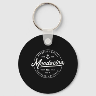 Nautical Anchor Mendocino California Travel Vacati Key Ring