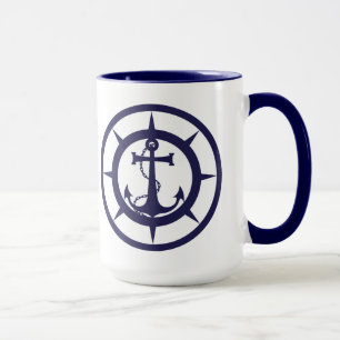 Nautical Anchor Mug