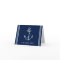 Nautical Anchor Navy Blue Thank You Card