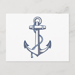 Nautical Anchor Postcard