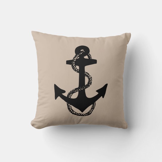 nautical ANCHOR + ROPE | Cushion (Front)