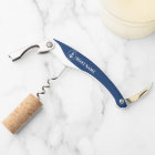 Nautical Anchor Rope Star  Boat Name Navy Blue