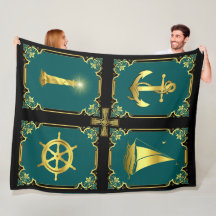 Nautical anchor/sailboat wheel/lighthouse/cletic X