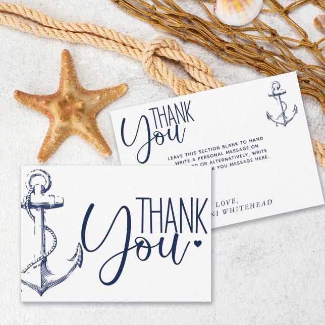 Nautical Anchor Thank You White (Creator Uploaded)