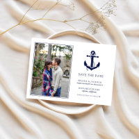 Nautical Anchor Wedding RSVP