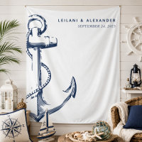Nautical Anchor Wedding White