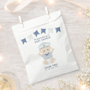 Nautical Baby Boy Baby Shower Favour Bags